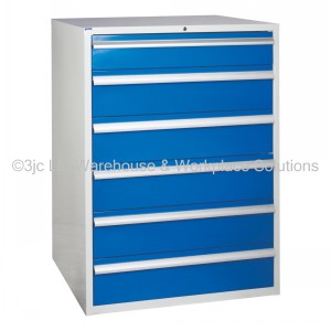 Euroslide Storage Cabinet 6 Drawer 1200mm